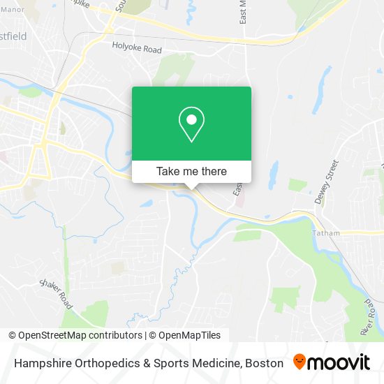 Hampshire Orthopedics & Sports Medicine map