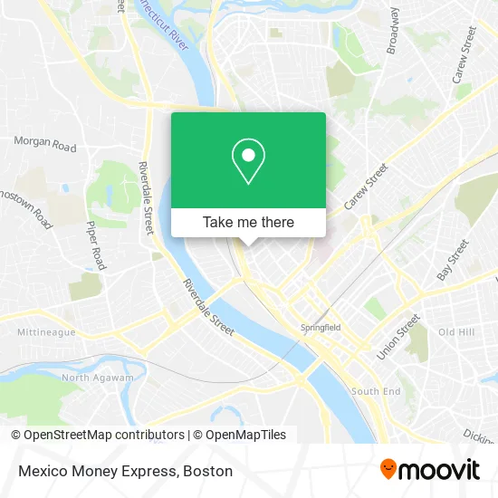 Mexico Money Express map