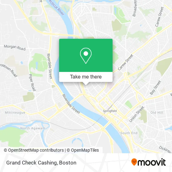 Grand Check Cashing map