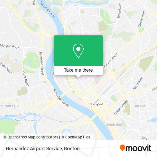 Hernandez Airport Service map