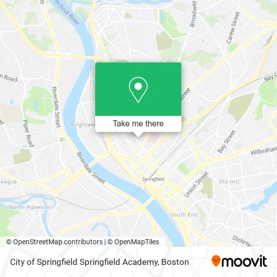 City of Springfield Springfield Academy map