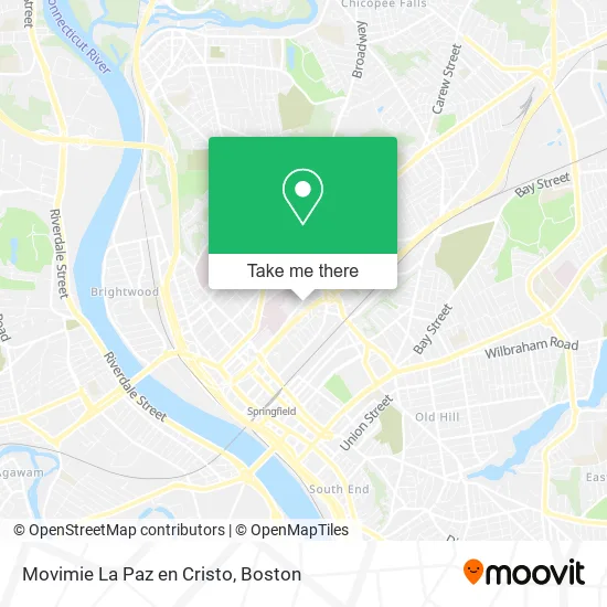 Movimie La Paz en Cristo map