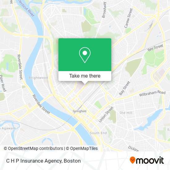 Mapa de C H P Insurance Agency