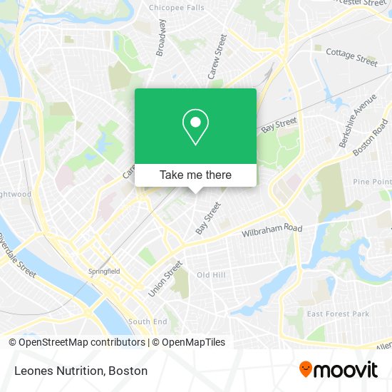 Leones Nutrition map