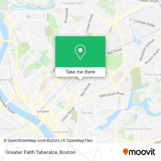 Mapa de Greater Faith Taberalce