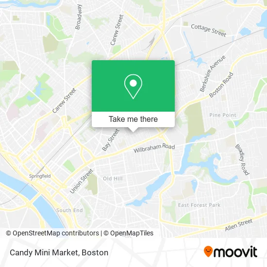 Candy Mini Market map