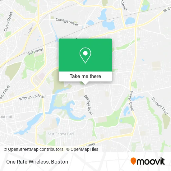 One Rate Wireless map