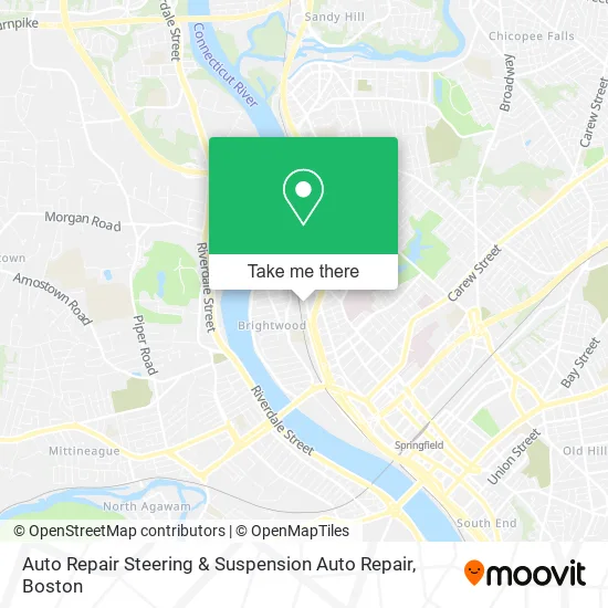 Auto Repair Steering & Suspension Auto Repair map