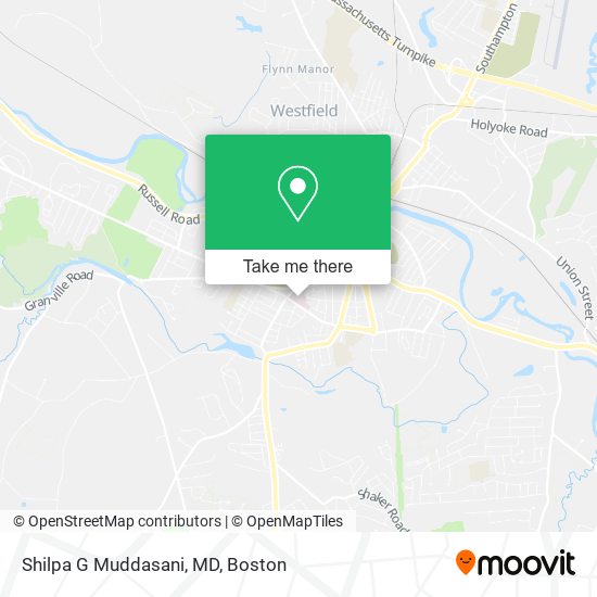 Shilpa G Muddasani, MD map