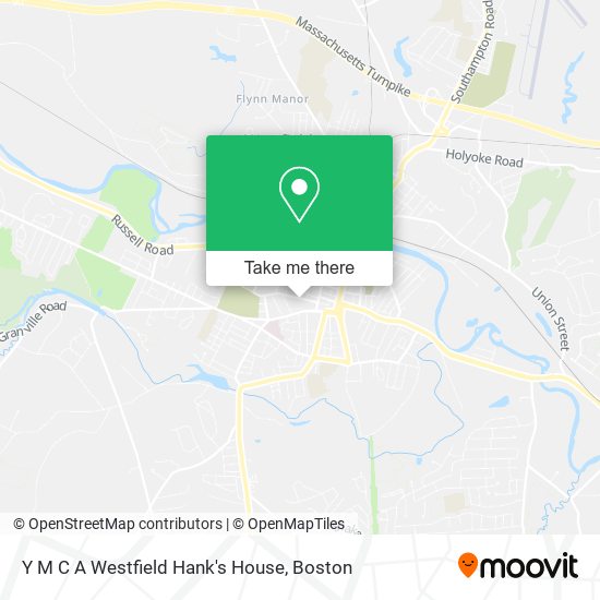 Y M C A Westfield Hank's House map