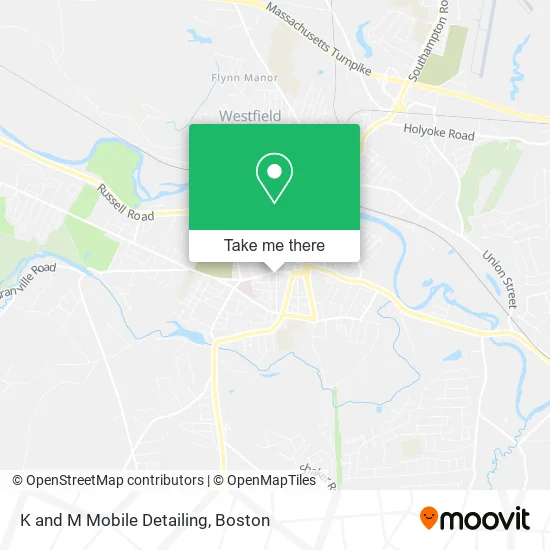 K and M Mobile Detailing map