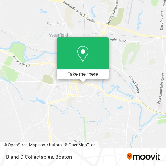 B and D Collectables map