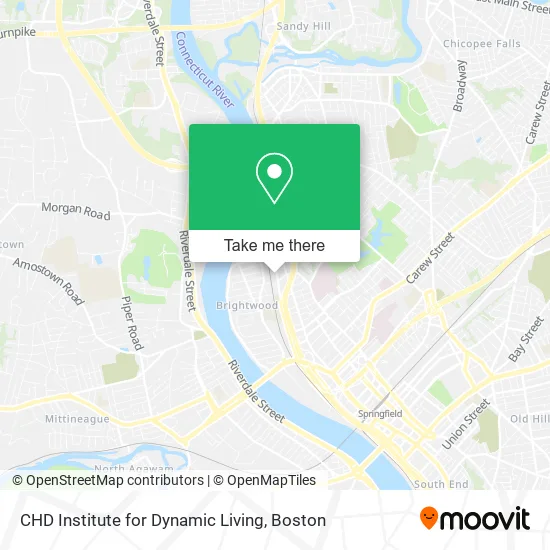 Mapa de CHD Institute for Dynamic Living