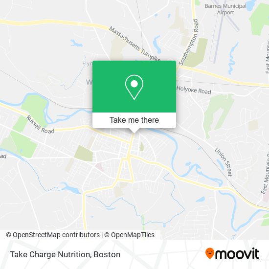 Mapa de Take Charge Nutrition