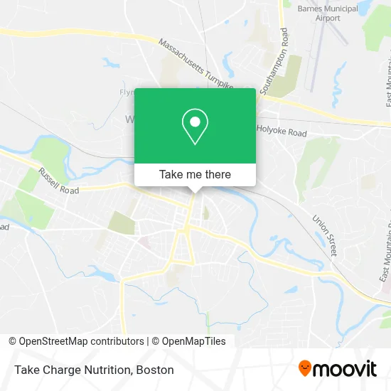 Take Charge Nutrition map