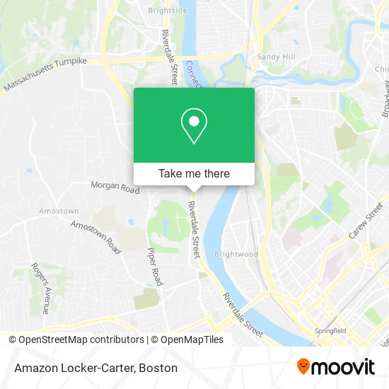 Amazon Locker-Carter map