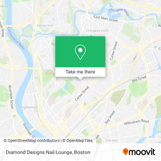 Diamond Designs Nail Lounge map