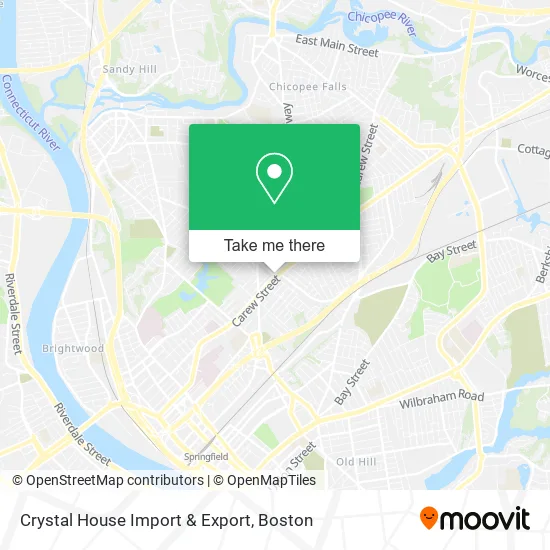 Crystal House Import & Export map