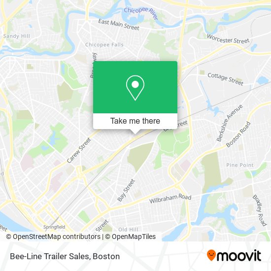 Bee-Line Trailer Sales map