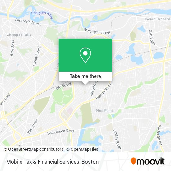 Mobile Tax & Financial Services map