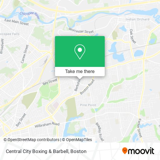Central City Boxing & Barbell map