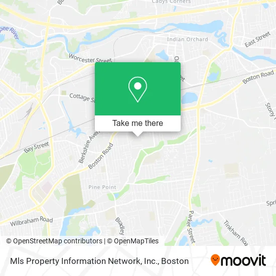 Mapa de Mls Property Information Network, Inc.