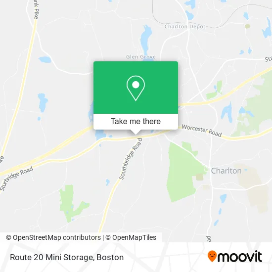 Route 20 Mini Storage map