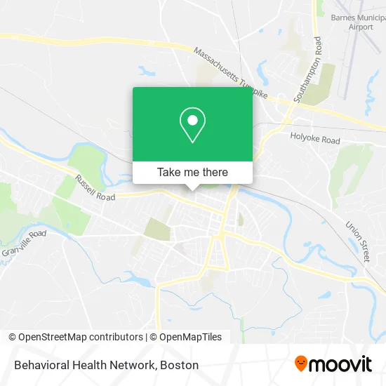 Mapa de Behavioral Health Network