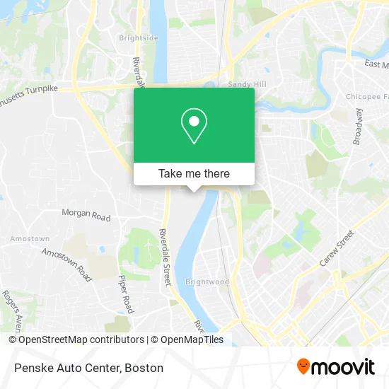 Penske Auto Center map