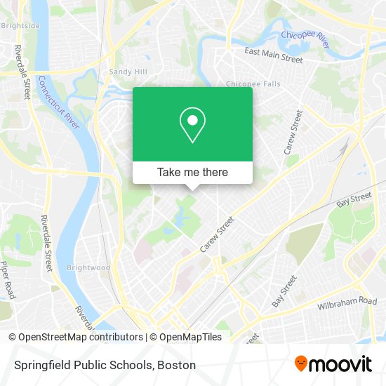 Mapa de Springfield Public Schools