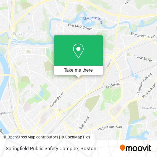 Springfield Public Safety Complex map
