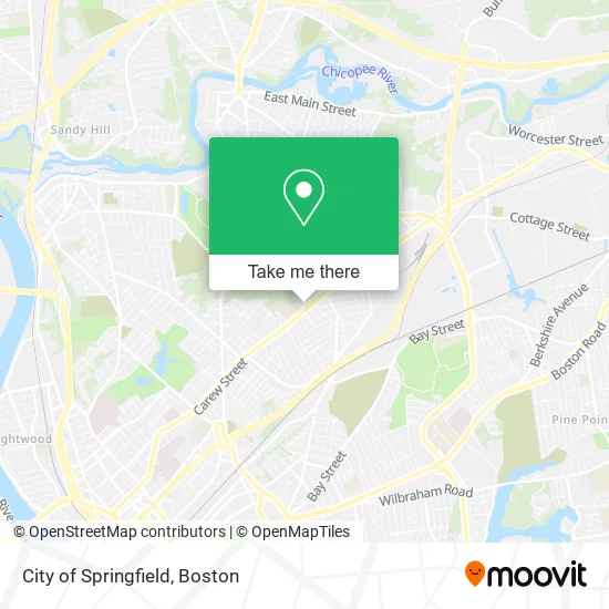 City of Springfield map