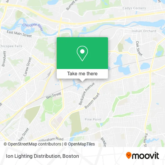 Ion Lighting Distribution map
