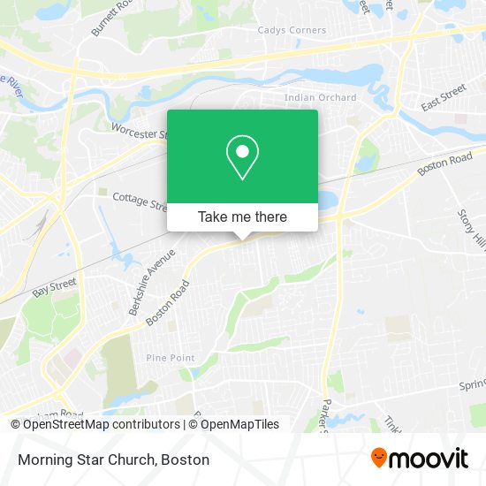 Morning Star Church map