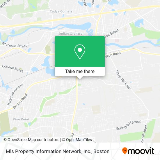 Mls Property Information Network, Inc. map