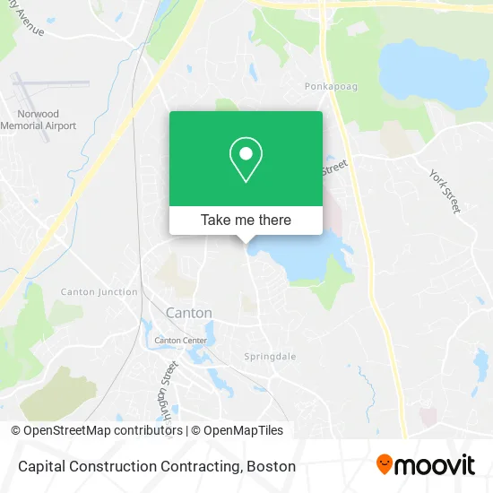 Capital Construction Contracting map