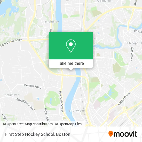 First Step Hockey School map