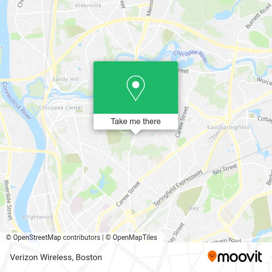 Verizon Wireless map