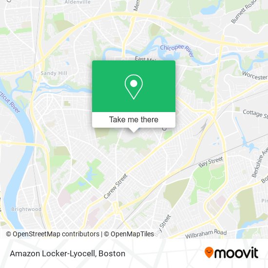 Mapa de Amazon Locker-Lyocell