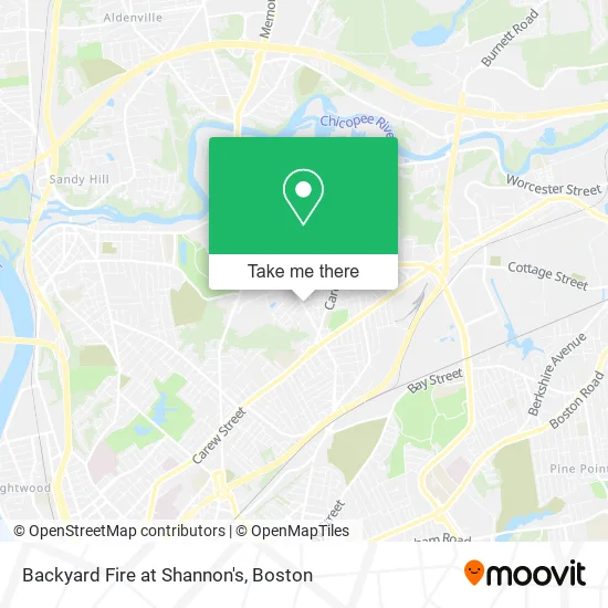 Mapa de Backyard Fire at Shannon's