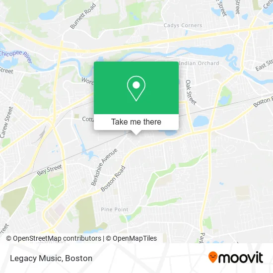 Legacy Music map