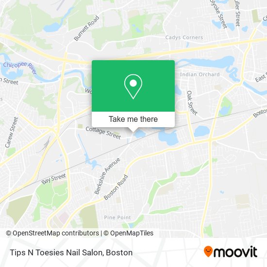 Mapa de Tips N Toesies Nail Salon