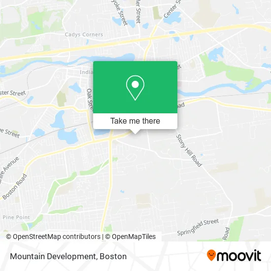 Mountain Development map
