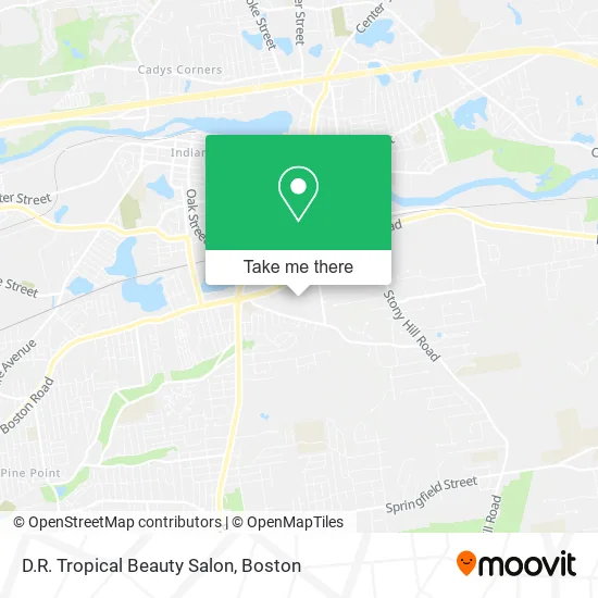 Mapa de D.R. Tropical Beauty Salon