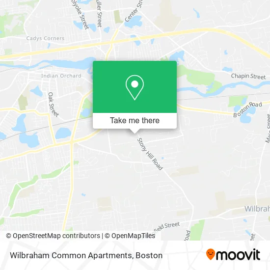 Wilbraham Common Apartments map