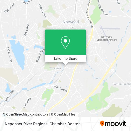 Mapa de Neponset River Regional Chamber