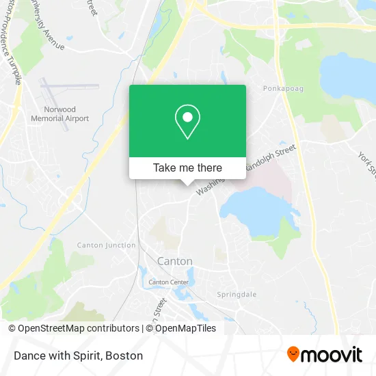 Dance with Spirit map