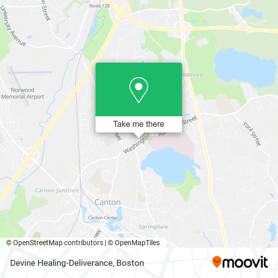 Mapa de Devine Healing-Deliverance