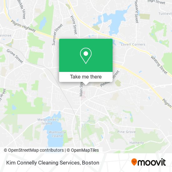 Kim Connelly Cleaning Services map