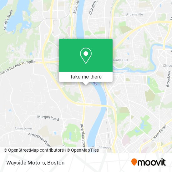 Wayside Motors map